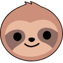 Kawaii Baby Sloth arrow cursor