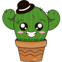 Kawaii Cactus arrow cursor