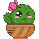 Kawaii Cactus hand cursor