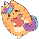 Kawaii Cat Unicorn arrow cursor