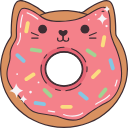 Kawaii Donut and Ice Cream arrow cursor