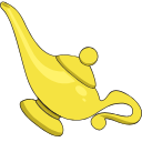 Kawaii Genie hand cursor