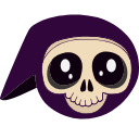 Kawaii Grim Reaper arrow cursor