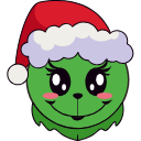 Kawaii Grinch arrow cursor