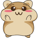 Kawaii Hamster arrow cursor