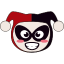 Kawaii Harley Quinn arrow cursor