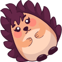 Kawaii Hedgehog arrow cursor