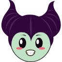 Kawaii Maleficent arrow cursor