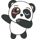 Kawaii Panda arrow cursor