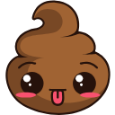 Kawaii Poo arrow cursor