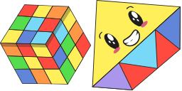 Kawaii Rubik's Cube