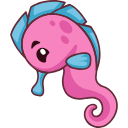 Kawaii Seahorse and Axolotl arrow cursor