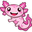 Kawaii Seahorse and Axolotl hand cursor