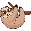 Kawaii Sloth arrow cursor