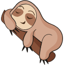 Kawaii Sloth hand cursor