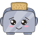 Kawaii: Toaster arrow cursor