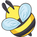 Kawaii Wasp hand cursor