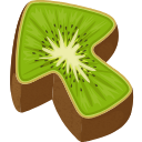 Kiwi Texture arrow cursor