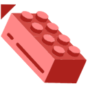 LEGO RED AND YELLOW arrow cursor