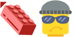 LEGO RED AND YELLOW