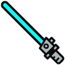 Lightsaber arrow cursor