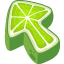 Lime Texture arrow cursor