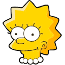 Lisa Simpson hand cursor