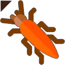 Lizard and beetle arrow cursor