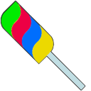 Lollipop and crepes arrow cursor