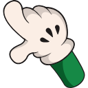 Luigi hand cursor