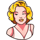 Marilyn Monroe hand cursor