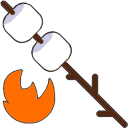 Marshmallow at the stake arrow cursor