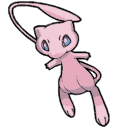 Mew i Mewtwo arrow cursor