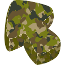 Military Uniform Texture arrow cursor