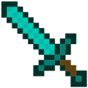 Green sword Minecraft arrow cursor