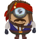 Minion Captain Jack Sparrow Character arrow cursor