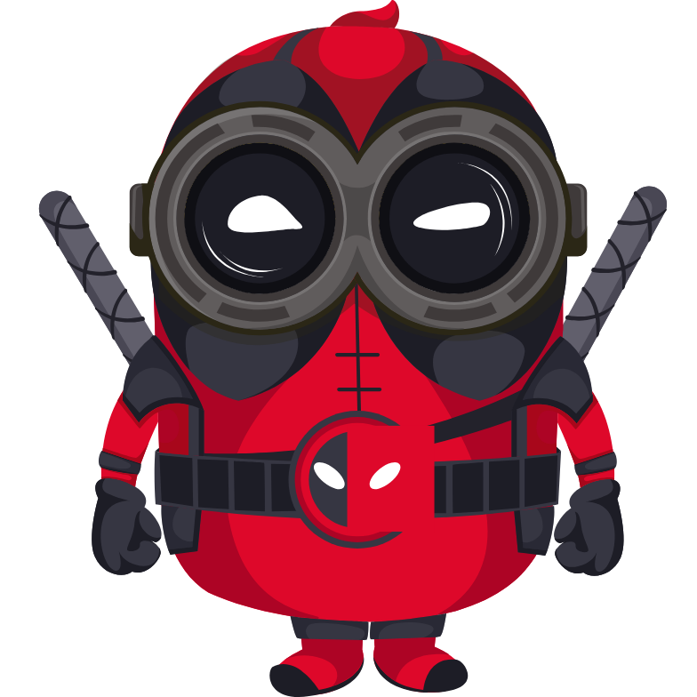 Minion Deadpool Character arrow cursor