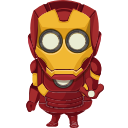 Minion Iron Man Character arrow cursor