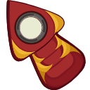 Minion Iron Man Character hand cursor