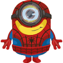 Minion Spider-Man Character arrow cursor