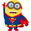 Minion Superman Character arrow cursor