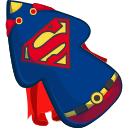 Minion Superman Character hand cursor