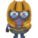 Minion Thanos Character arrow cursor