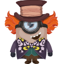 Minion The Mad Hatter Character arrow cursor