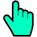 Mint hand cursor