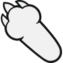 Monokuma hand cursor