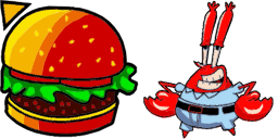 Mr. Krabs and Krabby Patty