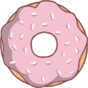 Muffin and donut hand cursor