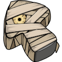 Mummy Texture arrow cursor