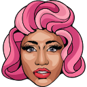 Nicki Minaj arrow cursor